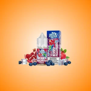 VAPE - Station Bome Granate Grape Berry - عنب بوم رمان توت (Salt, Normal)