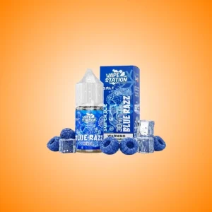 VAPE - Station Blue Razz Ice - بلو راز آيس Salt (Super, Cool)