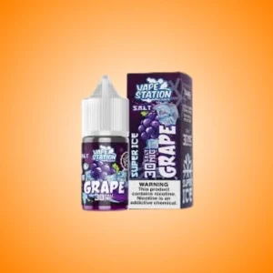VAPE - Station Ice Grape Salt (Super, Cool)